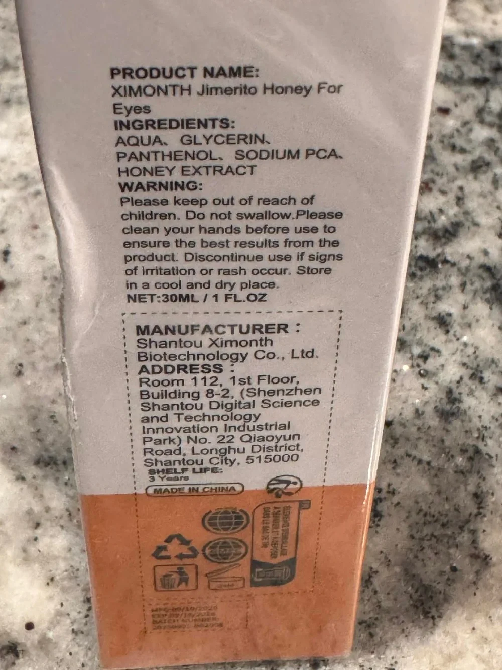 Jimerito Bee Honey Moisturizer - Orange